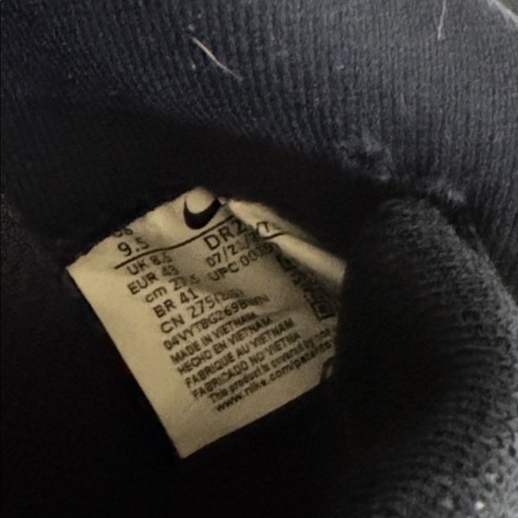 Nike Men's ReactX infinity run 4 Dark Blue Athletic Shoes - Picture 6 of 9